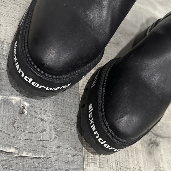 Alexander Wang Black Ankle Boots - Picture 4 of 13